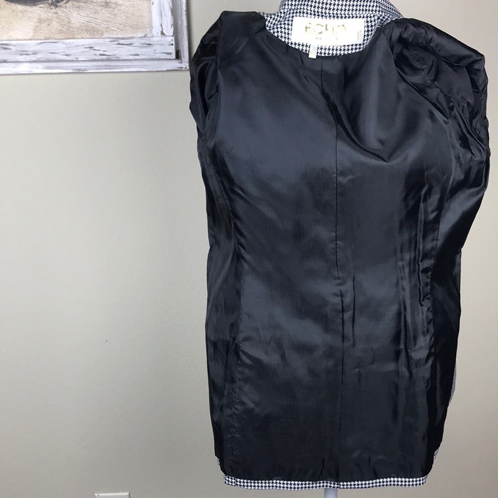Vintage Echo Cheung houndstooth classic - Picture 7 of 8